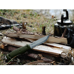 Mora Garberg Groen Bushcraftmes met Kunststof Schede