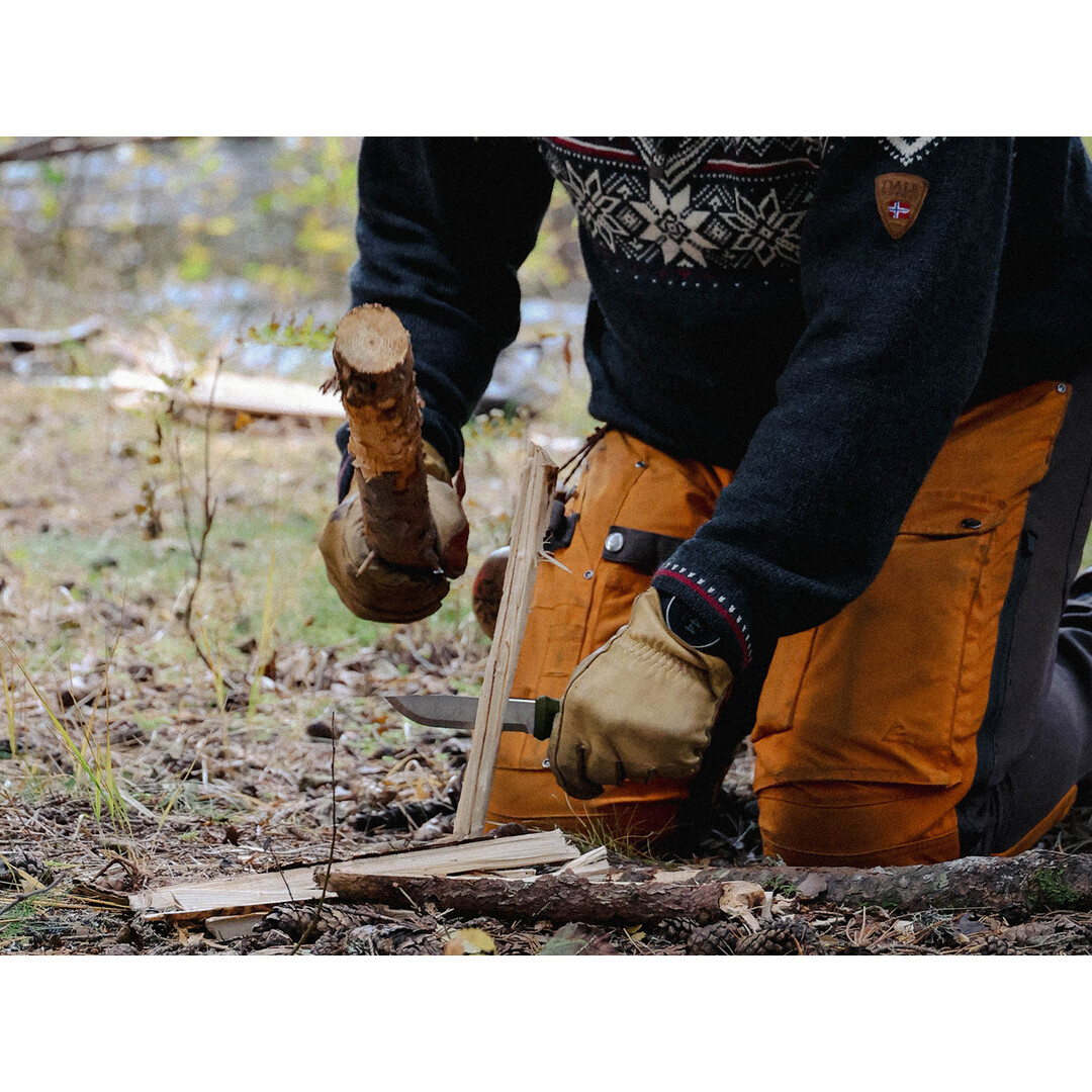 Mora Garberg Green Bushcraft knife With Polymer Sheath