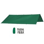 Bushmen Ultralight Tarp 3x3 Deep Green