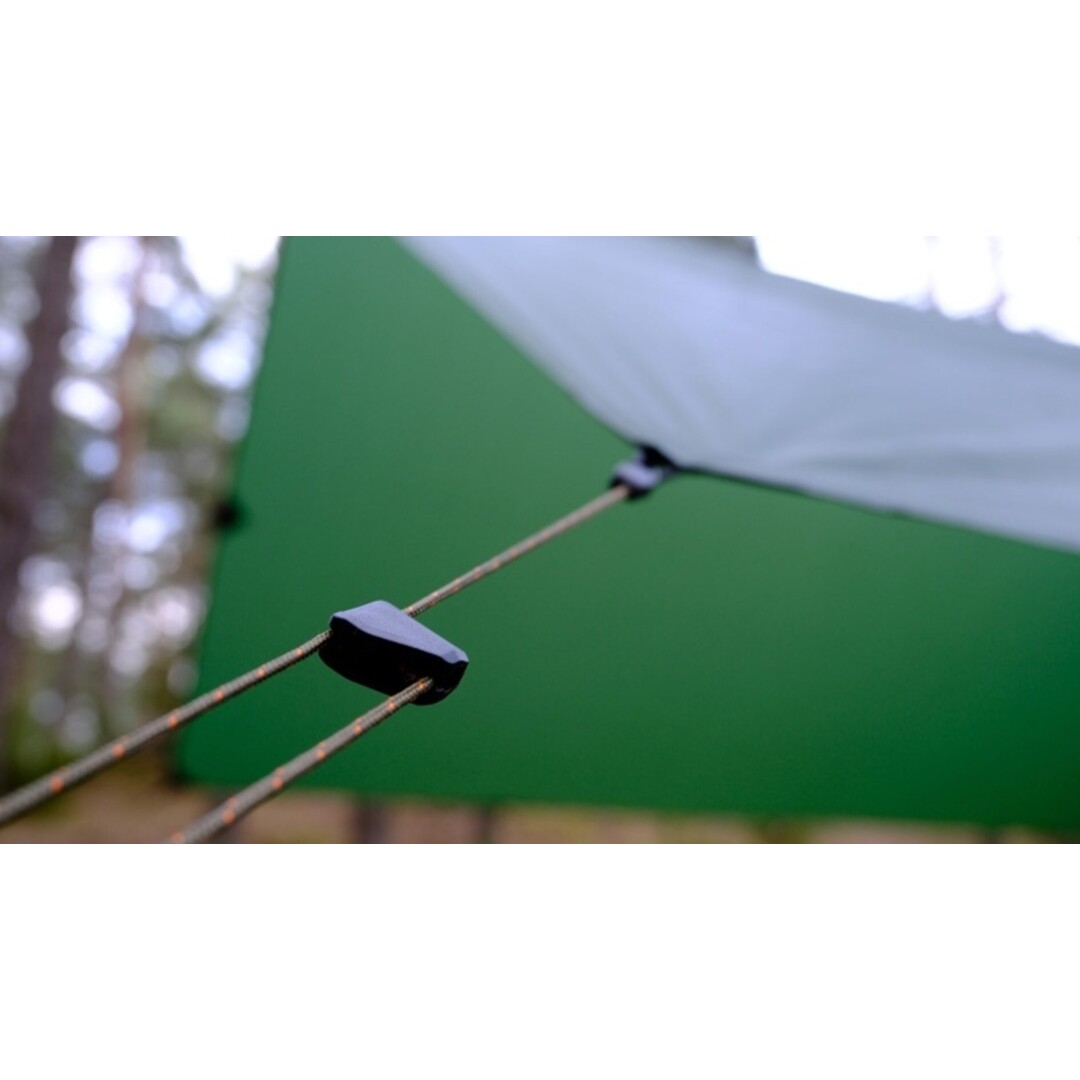 Bushmen Ultralight Tarp 3x3 Deep Green
