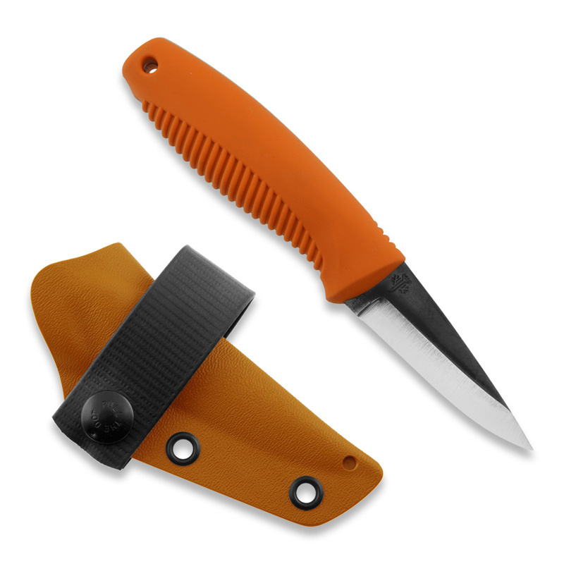 Peltonen Peltonen Knives M23 Ranger Cub mes Oranje met Kydex schede