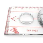 Silva Typ 1933 – Retro Plattenkompass mit Welt-Nadel