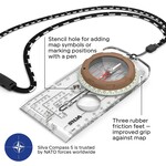 Silva 5-6400/360 – Professioneller Plattenkompass mit Deklination & Clinometer