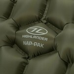 Highlander NAP-PAK Inflatable Sleeping Mat – Lightweight sleeping pad