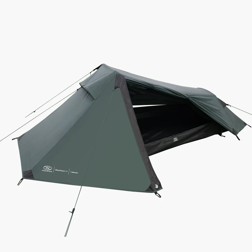 Highlander Highlander Blackthorn 1+ GEN2 tent Groen - Lichtgewicht & duurzaam