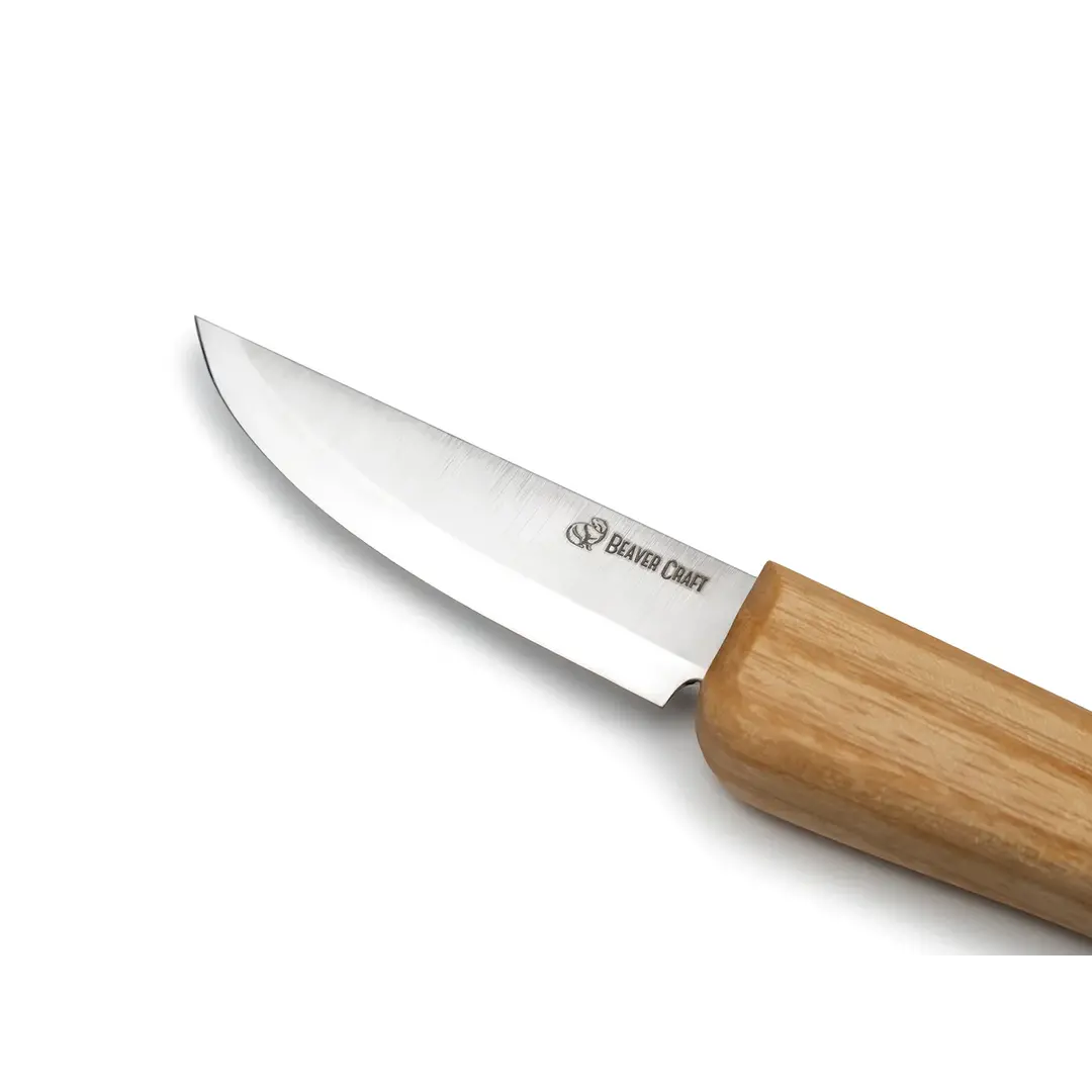BeaverCraft C1m Kleine Whittling Mes – Precisie houtsnijmes