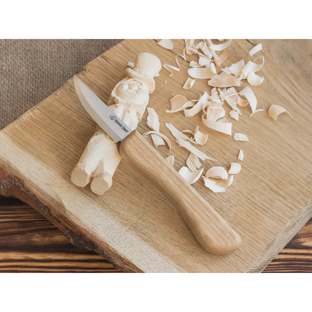 BeaverCraft C1m Kleine Whittling Mes – Precisie houtsnijmes