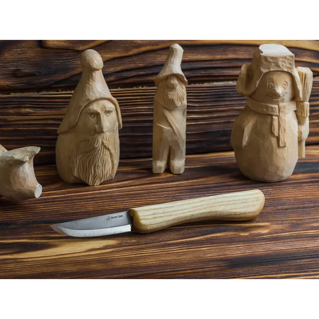 BeaverCraft C1m Kleine Whittling Mes – Precisie houtsnijmes