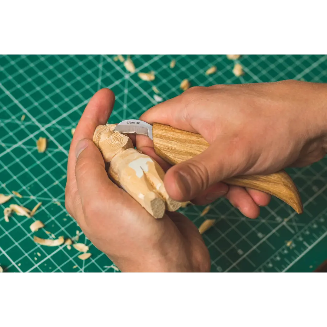 BeaverCraft C6 Chip Carving Mes – Precisie voor houtsnijwerk