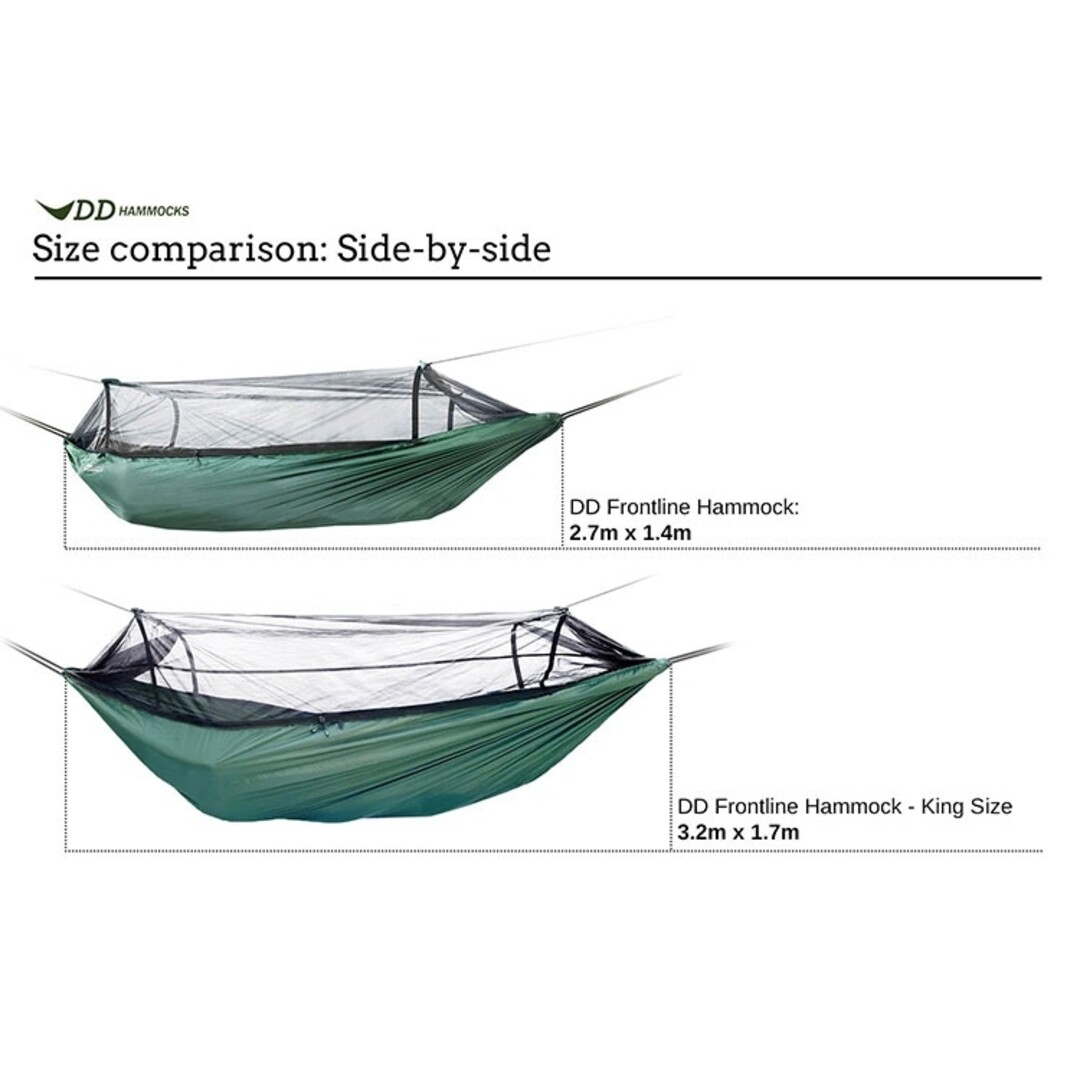 DD Frontline Hammock KING Size Olive Green