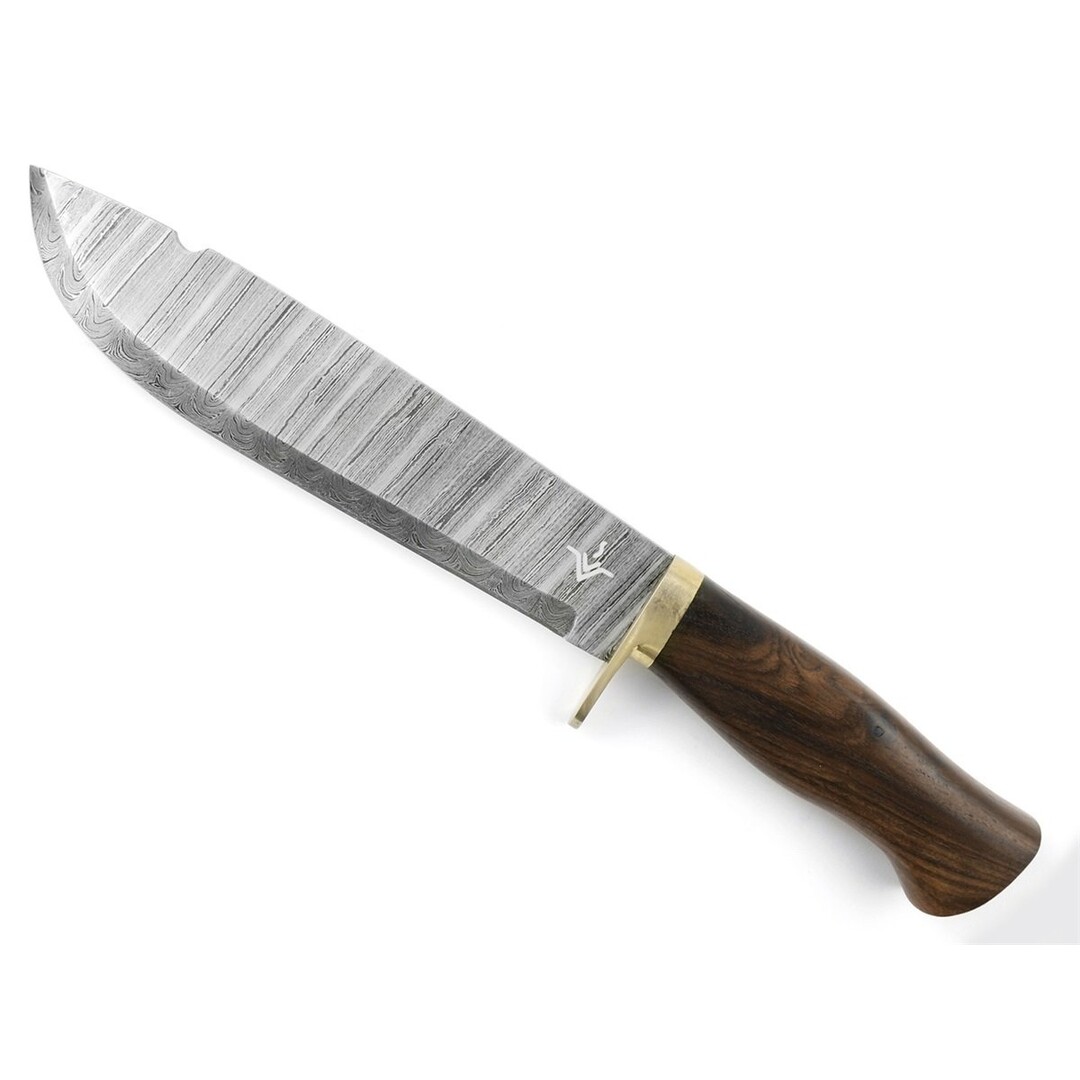 Njord Thor Damask Machete – Hand-forged with Rosewood Handle