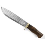 Njord Thor Damast Machete – Handgeschmiedet mit Palisandergriff