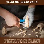 BeaverCraft C8 Chip Carving Messer – Präzise Kontrolle im Detail