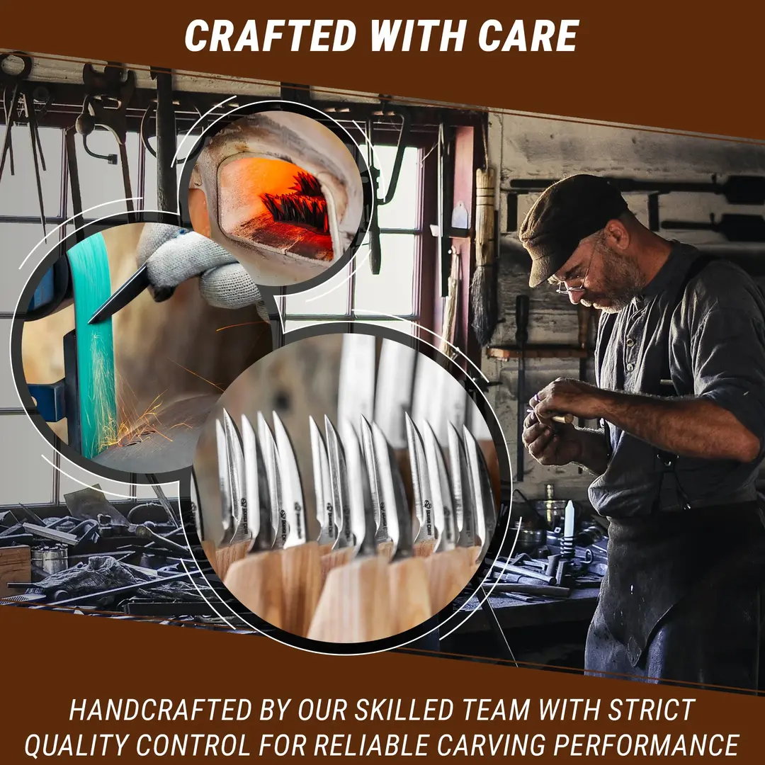 BeaverCraft C8 Chip Carving Knife – Razor-sharp control for detail