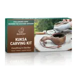 BeaverCraft DIY07 Walnut Kuksa Carving Kit – Beginner Set