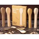 BeaverCraft BB2 Spoon Carving Blanks – Linden, Cherry, Mulberry, Walnut