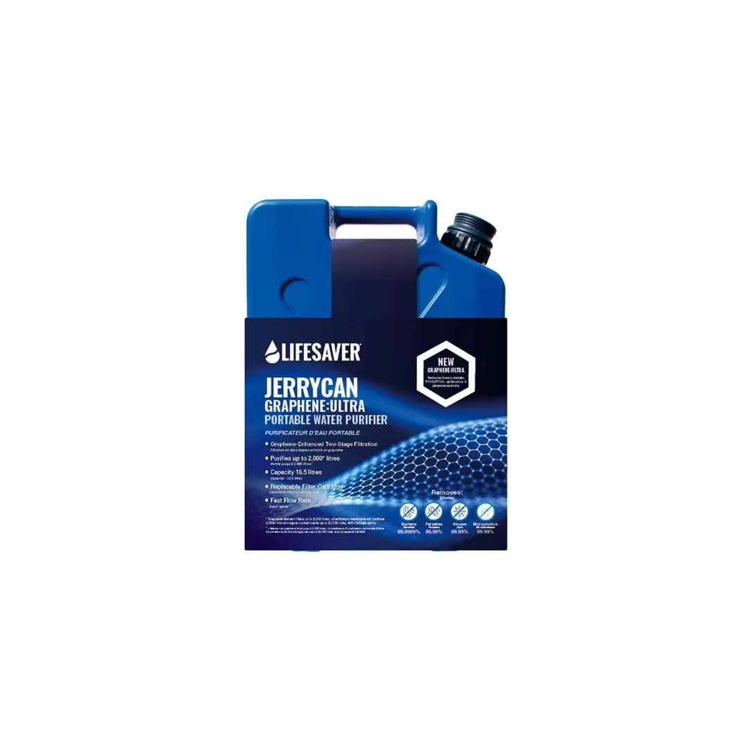 Lifesaver Jerrycan Graphene ULTRA Blauw | 18,5L Waterfilter