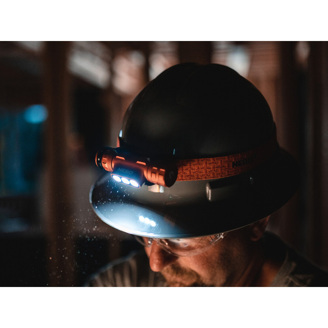 Nebo Master Series HL1000 Stirnlampe 1000 Lumen USB-C