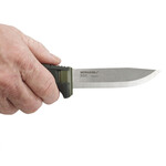 Mora Amberg Stainless Steel Knife 12C27 Outdoor Green Black