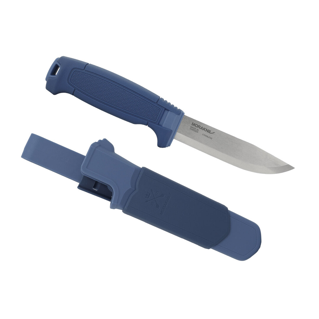 Mora Amberg RVS Mes 12C27 Blue Mountains Blauw