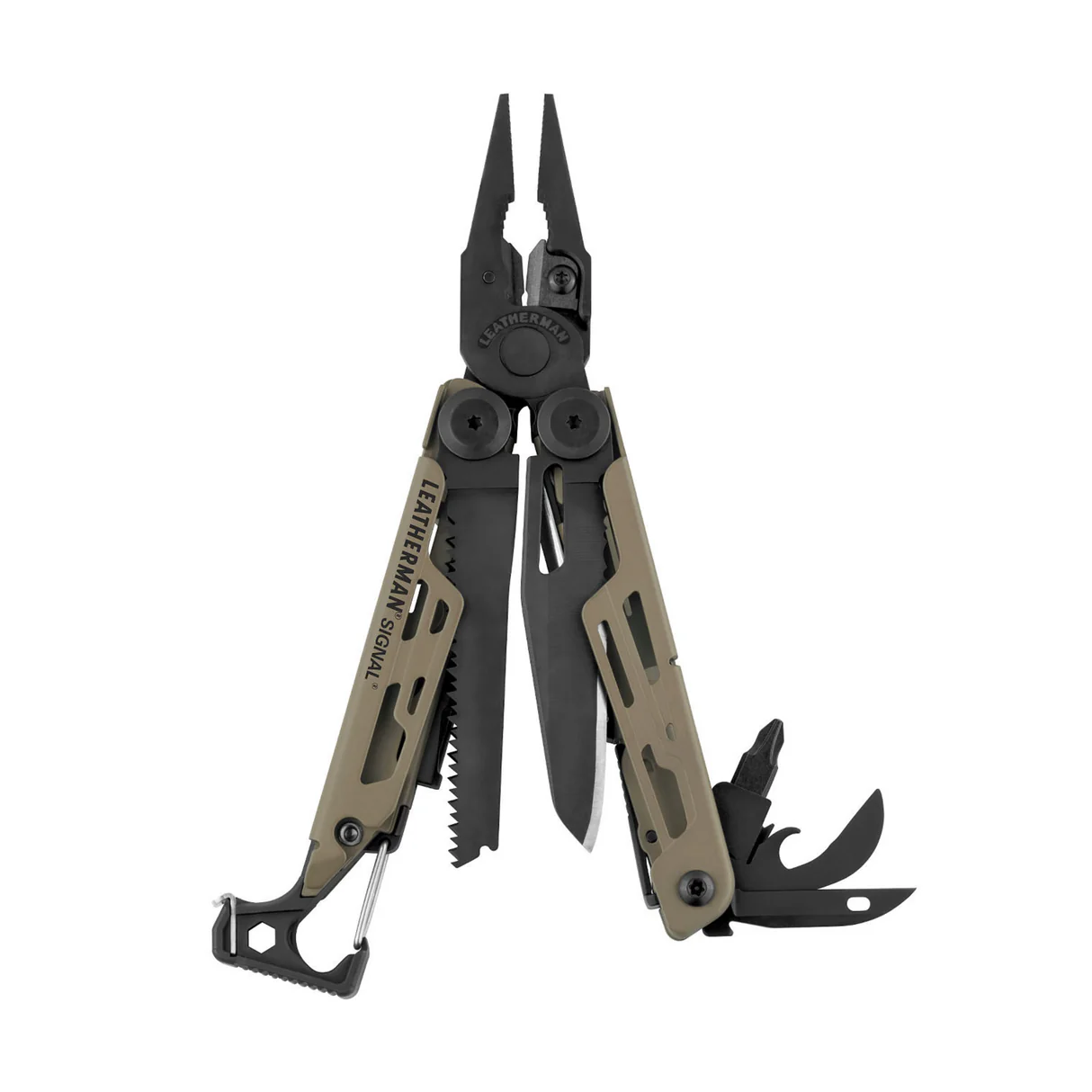 Leatherman Leatherman Signal Coyote Tan Multitool | Survival & Bushcraft Tool
