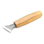 Beavercraft C10 Chip Carving Knife met Essenhouten Greep