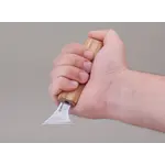 Beavercraft C10 Chip Carving Knife with Ash Wood Handle