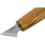BeaverCraft C11 Geometric Carving Knife with Ash Wood Handle