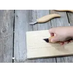 BeaverCraft C9 Marking Knife with Ash Wood Handle