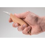 BeaverCraft C15 Detail Houtsnijmes met Essenhouten Greep