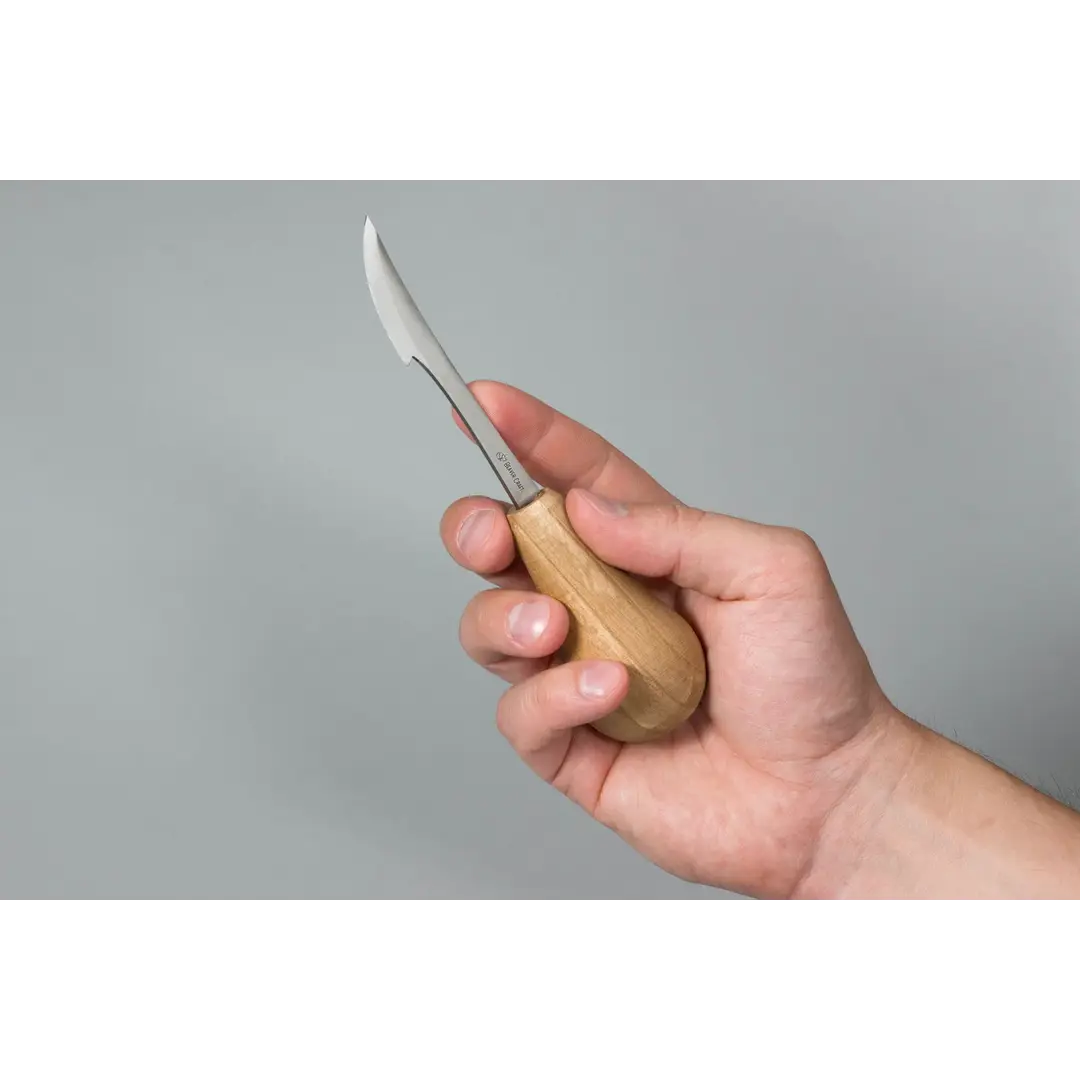 BeaverCraft C17P Detail Pro Carving Knife with Ash Wood Handle