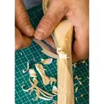 BeaverCraft C17P Detail Pro Houtsnijmes met Essenhouten Greep