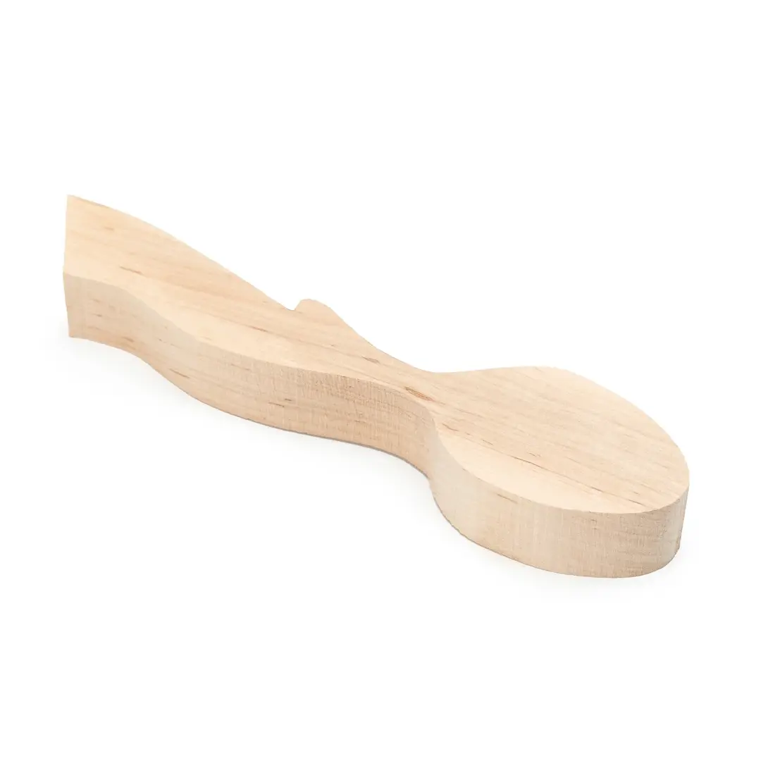 BeaverCraft B2 Lepelblank in Bladvorm voor Houtsnijden