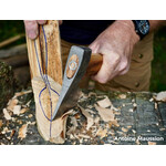 Bison 1879 Carving Axe 33 cm with Hickory Handle