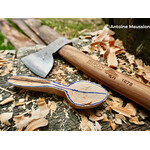 Bison 1879 Carving Axe 33 cm with Hickory Handle