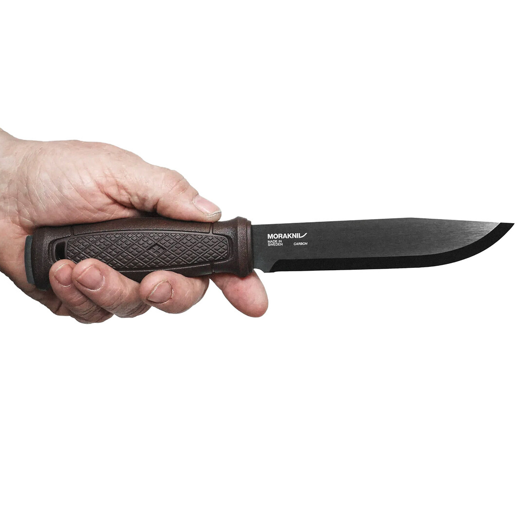 Mora Garberg Grand BlackBlade Carbon met Leren Schede