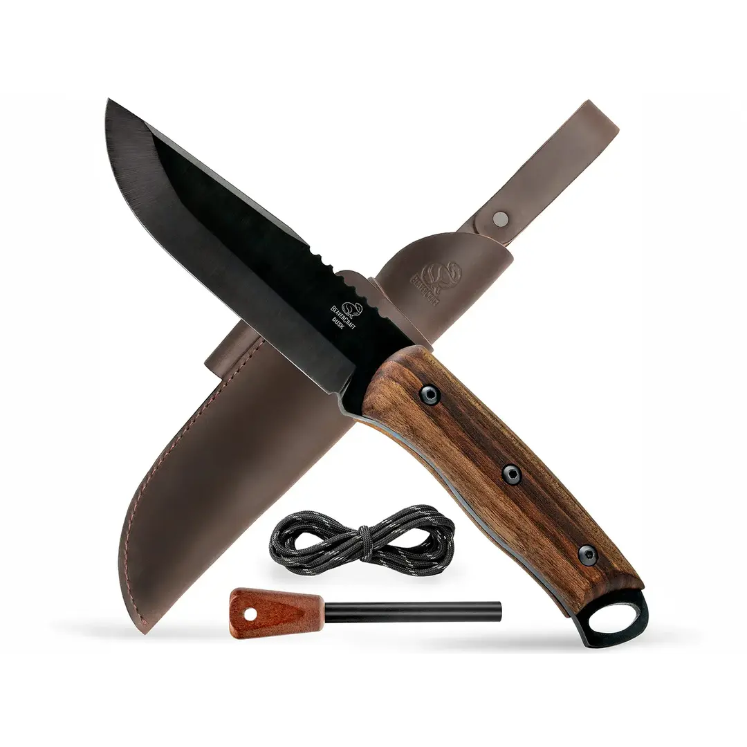 BeaverCraft BSH4 F Dusk Bushcraft Knife with Firesteel