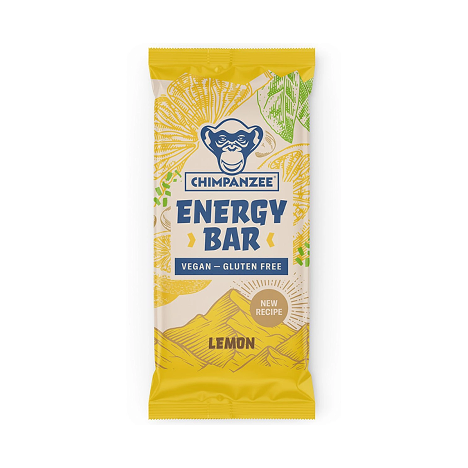 Chimpanzee Chimpanzee Energy Bar Lemon - Vegan Energiereep met Citroen 55 g
