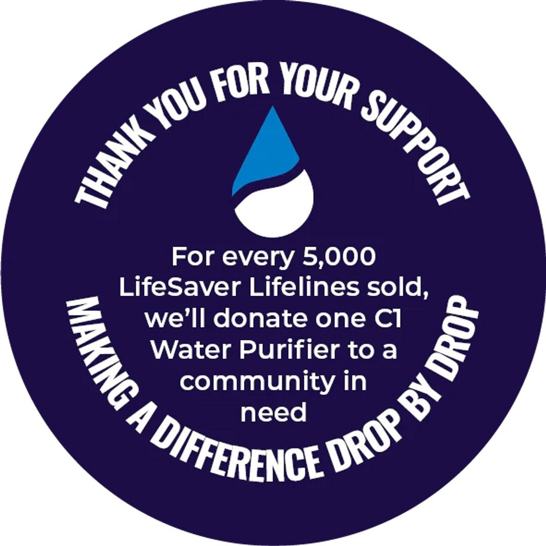 Lifesaver Lifeline Straw – Persoonlijk Waterfilter 5.000 Liter