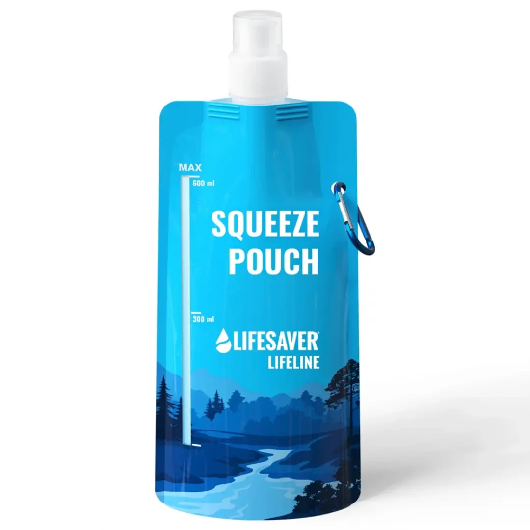 Lifesaver Lifeline Squeeze Pouch – Knijpzak 600 ml, 2 stuks