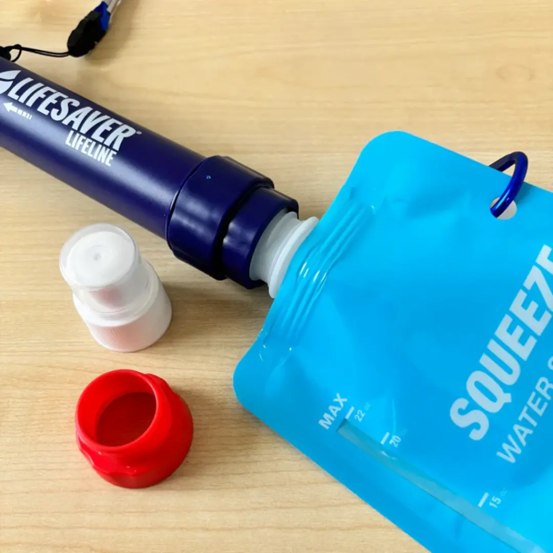 Lifesaver Lifeline Squeeze Pouch – Knijpzak 600 ml, 2 stuks