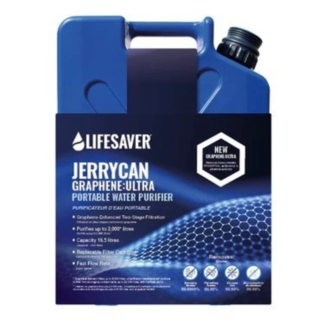 Lifesaver Jerrycan Graphene ULTRA Blue | 18.5L Purifier
