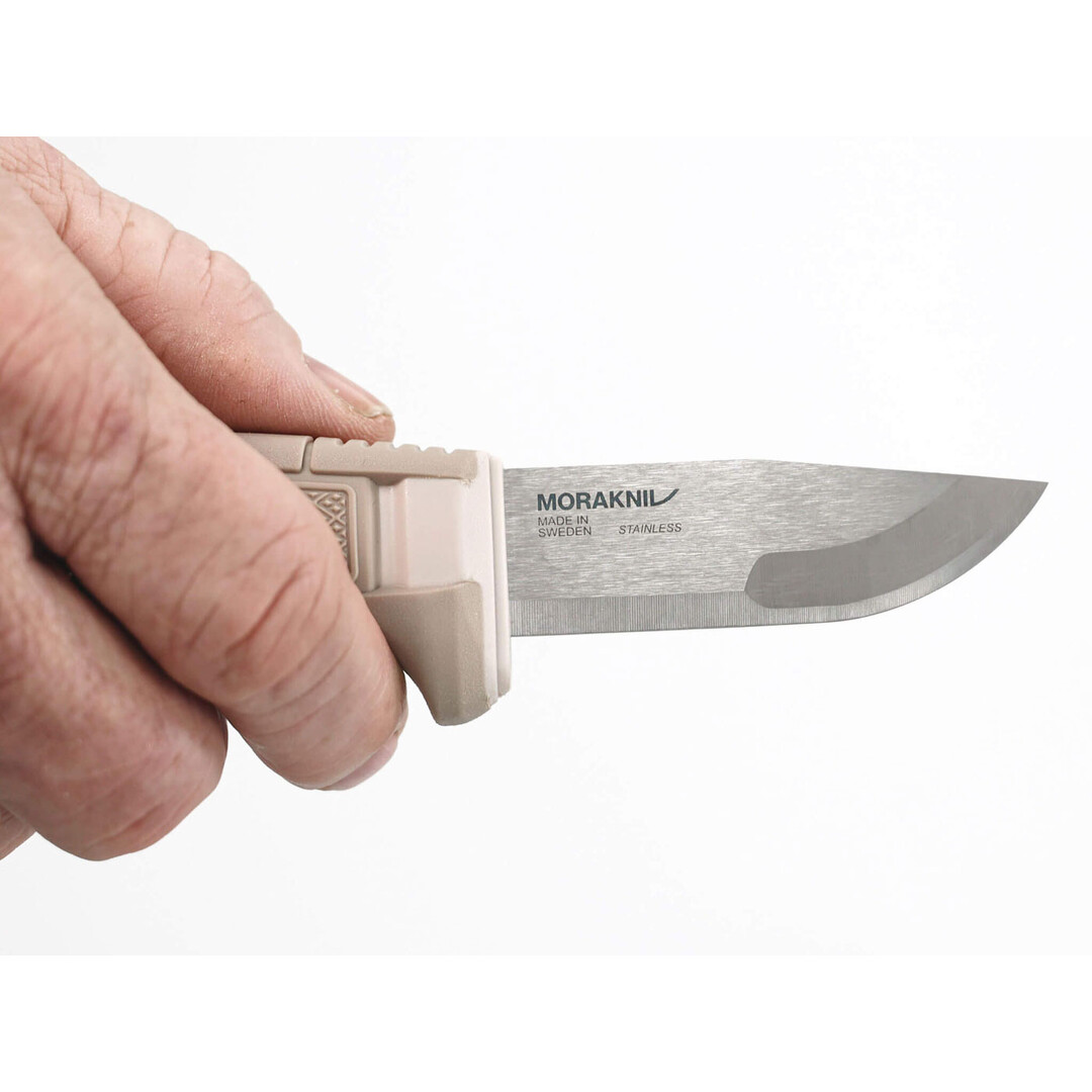 Mora Amberg Compact – Fixed Bushcraft Knife 12C27 Steel