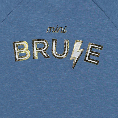Blune Paris "Mini Brune" Shirt Fille Stone (T-shirt)-3