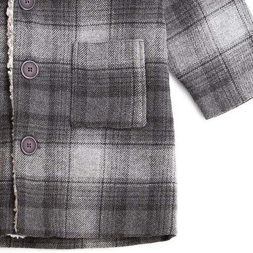 Tocoto Vintage Checkered Coat (Jas)-7