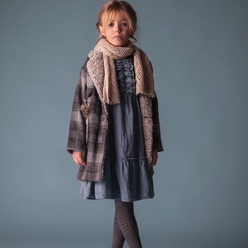 Tocoto Vintage Checkered Coat (Jas) // Labels for Little Ones