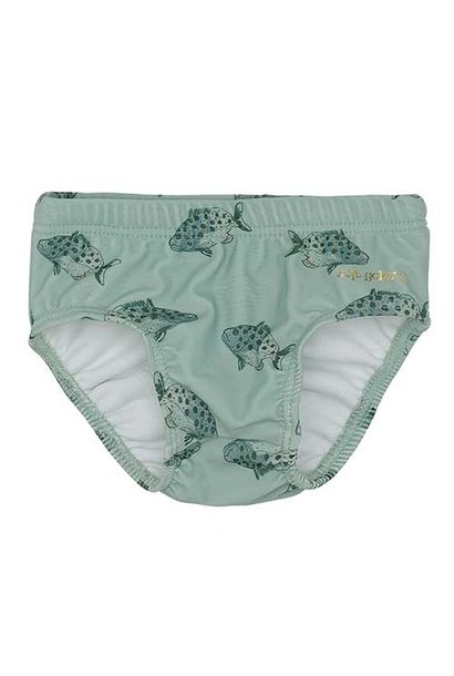 Soft Gallery Miki Swim Pants Jadeite AOP Spotfish (Zwembroek)