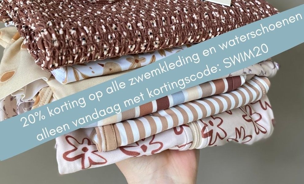 Swim Festival - 20% korting op alle zwemkleding en waterschoentjes