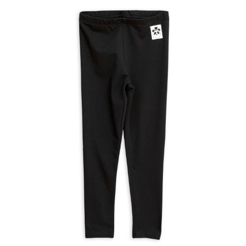 Mini Rodini Basic leggings Black (broek)-1