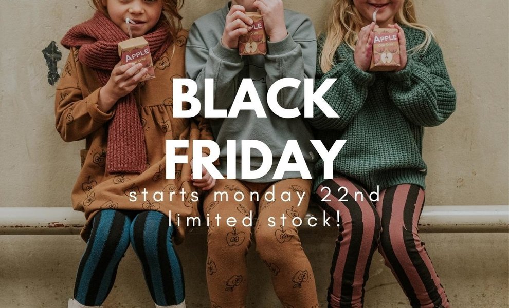 Black Friday // kortingen tot en met 30% op alles!